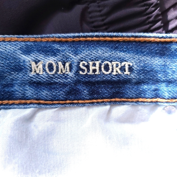 AMERICAN EAGLE Mom Shorts Floral Embroidered - Picture 9 of 11